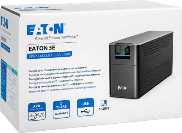 Prix Onduleur Line-interactive Eaton 5E Gen2 5E700UF USB Gen2 - 360 W / 700 VA - 2 prises FR -  912.00 -  912.00 – Image 5
