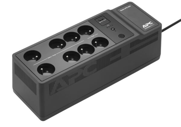 onduleur monophase off line apc back ups 650va 230v be650g2 fr 1