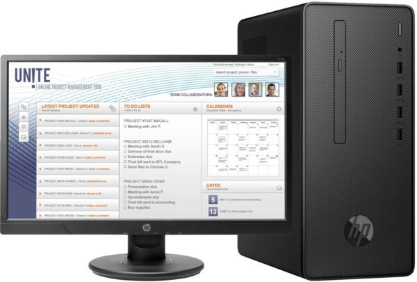 Prix Ordinateur de bureau HP Pro 300 G3 - Tour (9UG03EA) -  - 