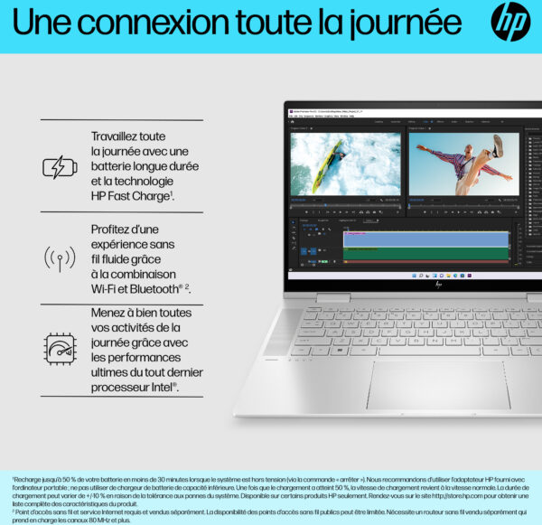 Prix Ordinateur portable Convertible HP ENVY x360 15-ew0001nk (6D6Y0EA) -  -  – Image 13