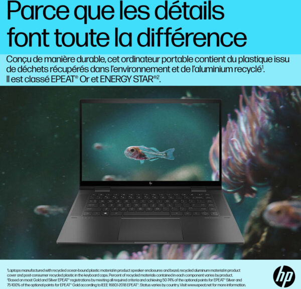 Prix Ordinateur portable Convertible HP ENVY x360 15-ew0001nk (6D6Y0EA) -  -  – Image 18