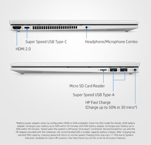 Prix Ordinateur portable Convertible HP Pavilion x360 15-er1001nk (6L9K9EA) -  -  – Image 9