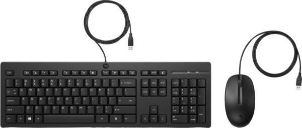 Pack clavier souris filaires HP 225 AZERTY (286J4AA)