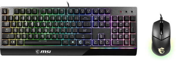 Pack clavier souris filaires MSI Vigor GK30 FR Combo (S11-04FR237-CLA) – Image 2