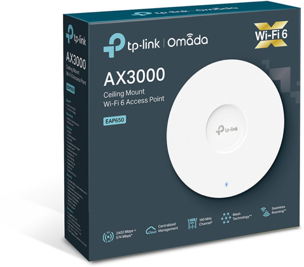 Prix Point d'accès WiFi 6 TP-Link AX3000 plafonnier (EAP650) -  1956.00 -  1956.00 – Image 11
