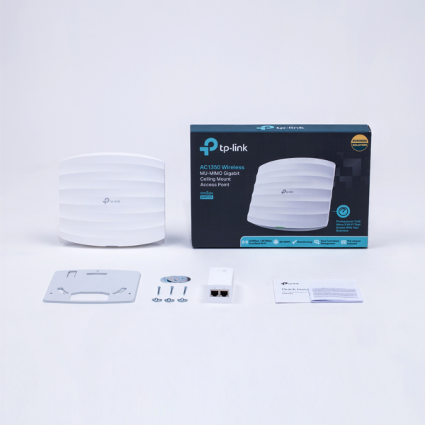 Point d'accès WiFi Mesh bi-bande TP-Link AC1350 PoE Gigabit - Plafonnier (EAP225) – Image 6