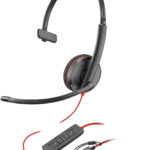 Prix POLY Micro-casque Blackwire 3210 monaural USB-C + adaptateur USB-C/A (8X214AA) -  - 