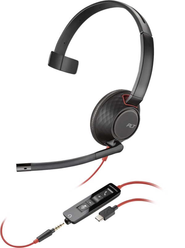 Prix POLY Micro-casque Blackwire C5210 USB-C + câble de commande (805H4AA) -  -  – Image 2