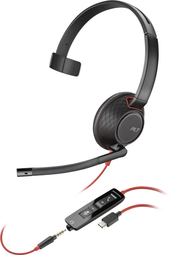 Prix POLY Micro-casque Blackwire C5210 USB-C + câble de commande (805H4AA) -  - 