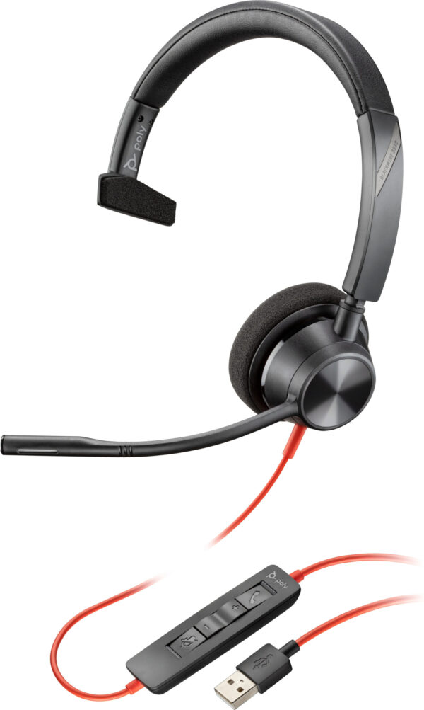 Prix POLY Micro-casque monaural USB-A Blackwire 5210 (lot) Micro-casque monaural USB-A Poly Blackwire 5210 (lot) (80R98A6) -  -  – Image 2