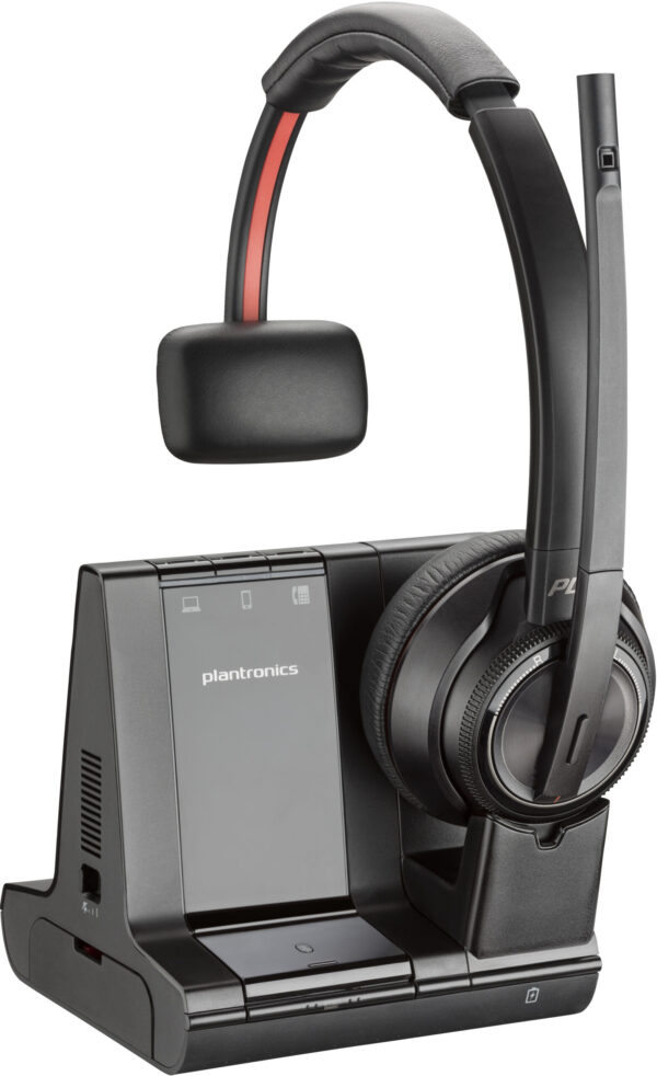 Prix POLY Micro-casque Savi 8210 Office DECT 1 880-1 900 MHz, une seule oreillette (8D3K5AA) -  -  – Image 2