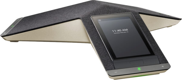POLY Téléphone de conférence IP Trio C60 pour Microsoft Teams, radio complète et compatible PoE (849B6AA) – Image 5