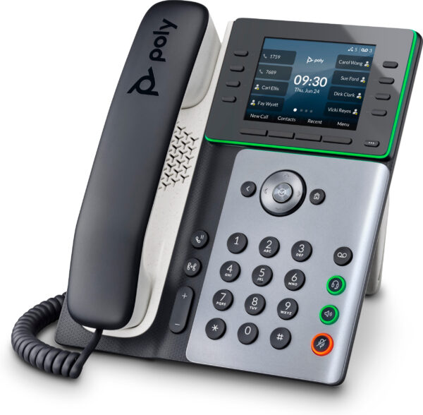 Prix POLY Téléphone IP Edge E300 compatible PoE Téléphone IP Poly Edge E300 compatible PoE (82M92AA) -  -  – Image 2
