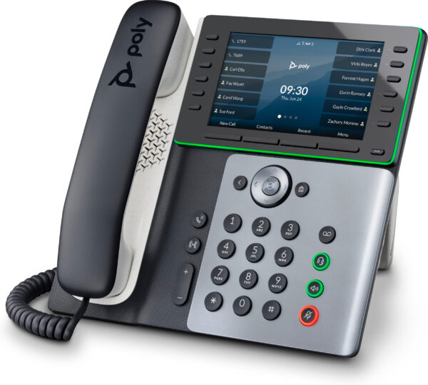 Prix POLY Téléphone IP Edge E500 compatible PoE Téléphone IP Poly Edge E500 compatible PoE (82M94AA) -  -  – Image 2