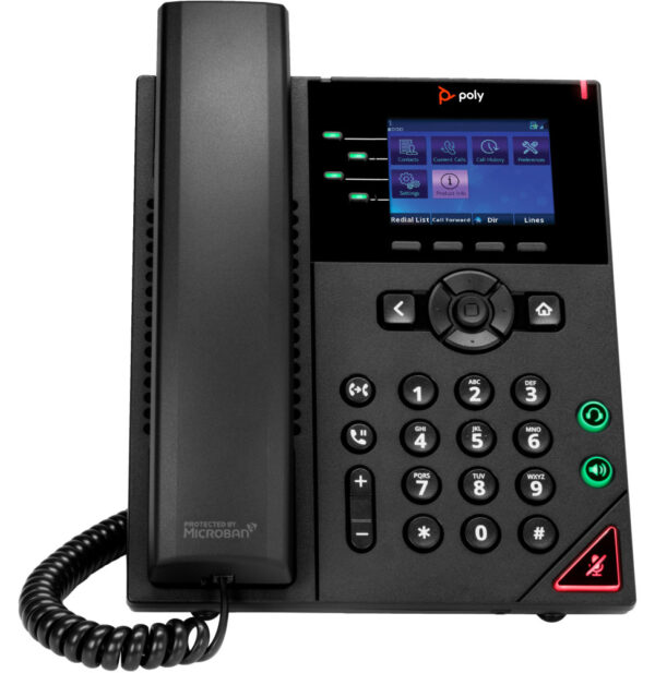 Prix POLY Téléphone IP OBi VVX 250 à 4 lignes et compatible PoE (89B58AA) -  - 