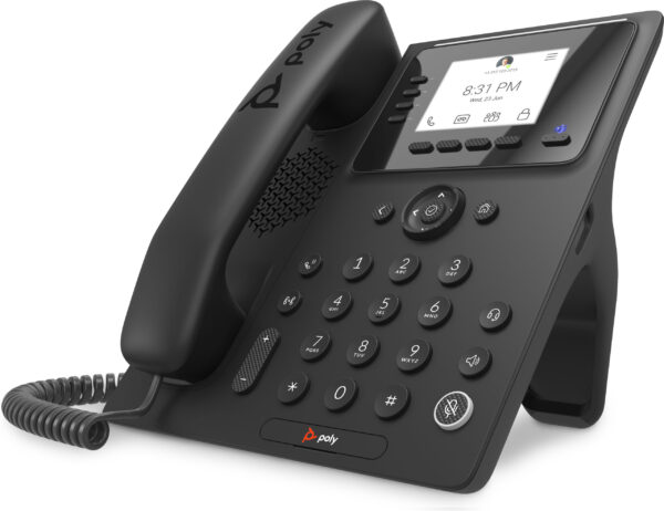 Prix POLY Téléphone multimédia professionnel CCX 350 pour Microsoft Teams et compatible PoE (848Z7AA) -  -  – Image 3