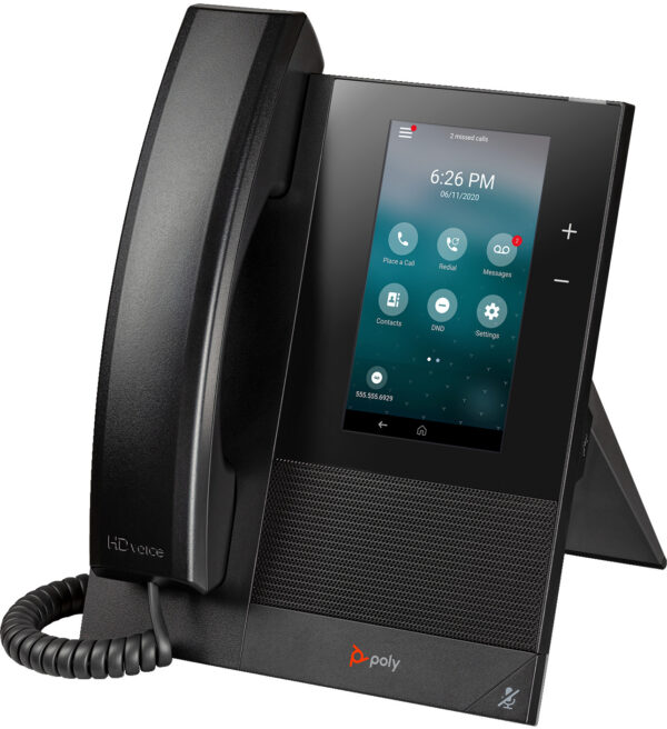 Prix POLY Téléphone multimédia professionnel CCX 400 avec Open SIP et compatible PoE (849A1AA) -  -  – Image 2