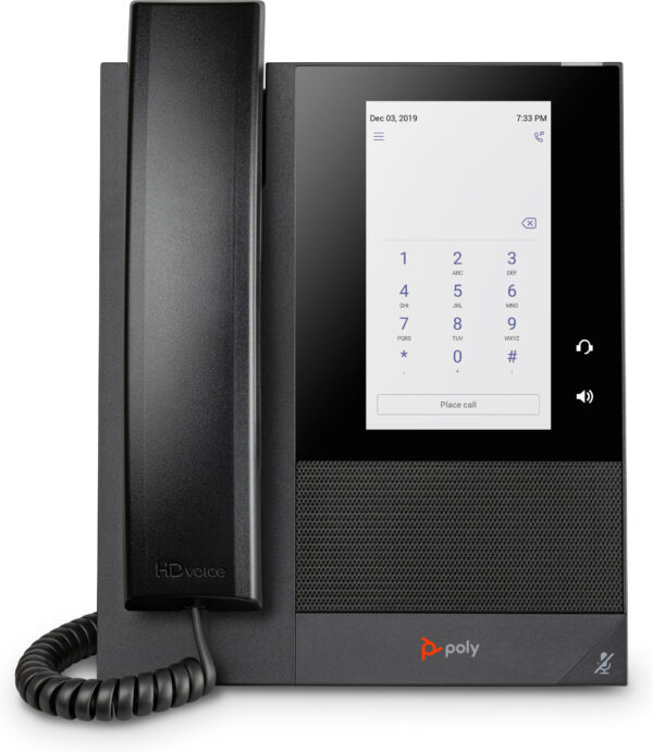 Prix POLY Téléphone multimédia professionnel CCX 400 pour Microsoft Teams et compatible PoE (848Z8AA) -  -  – Image 5