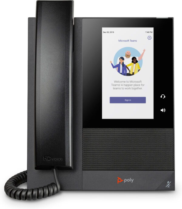 Prix POLY Téléphone multimédia professionnel CCX 400 pour Microsoft Teams et compatible PoE (848Z8AA) -  - 