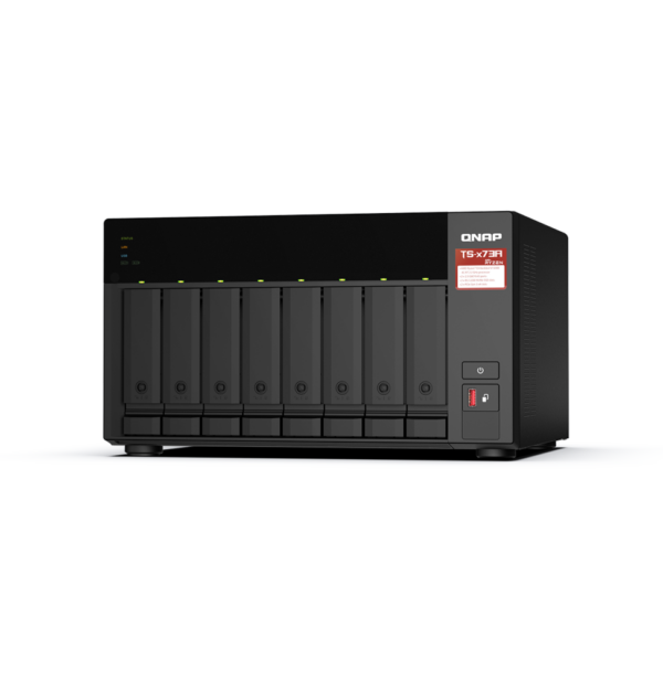 Prix Serveur NAS QNAP TS-873A NAS 2,5GbE AMD Ryzen™ quad-core 2,2 GHz 8GB (TS-873A-8G) -  - 