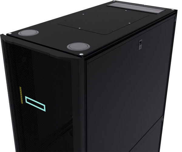 Rack sur palette avancé HPE 42U 600 mm x 1 075 mm G2 avec panneaux latéraux et baies (P9K07A) – Image 2