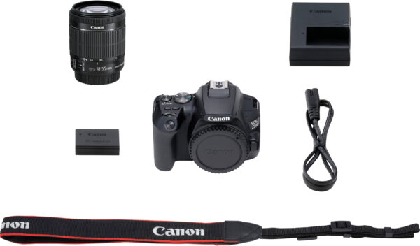 Reflex Canon EOS 250D + objectif EF-S 18-55mm f/4-5.6 IS STM (3454C002AA) – Image 14