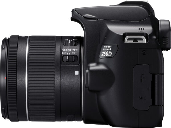 Reflex Canon EOS 250D + objectif EF-S 18-55mm f/4-5.6 IS STM (3454C002AA) – Image 6