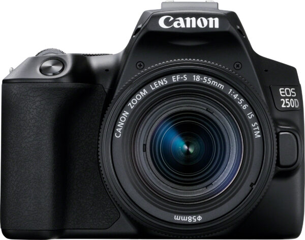 Reflex Canon EOS 250D + objectif EF-S 18-55mm f/4-5.6 IS STM (3454C002AA)