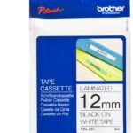 Prix Cassette à ruban Brother TZe-231 - Noir sur blanc, 12 mm de large / 8 m de long -  218.00 -  218.00