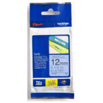Cassette à ruban Brother TZe-531 - Noir sur Bleu, 12 mm de large / 8 m de long