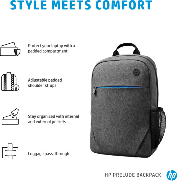 Sac à dos HP Prelude 15,6" (1E7D6AA) – Image 4