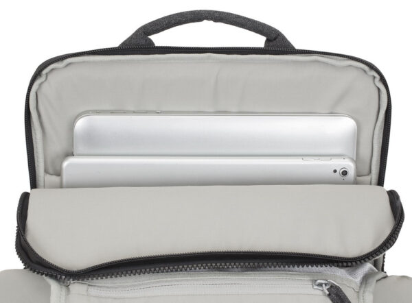 Sac à dos Rivacase 8861 Noir mélange pour ordinateurs portables 15,6" (8861 black) – Image 3