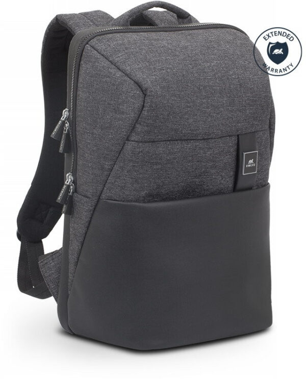 Sac à dos Rivacase 8861 Noir mélange pour ordinateurs portables 15,6" (8861 black)