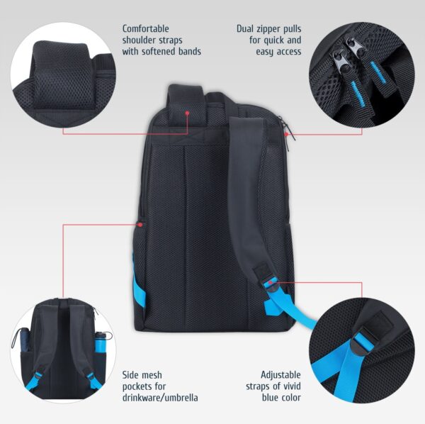 sac a dos rivacase regent 8067 pour ordinateurs portables 156 10