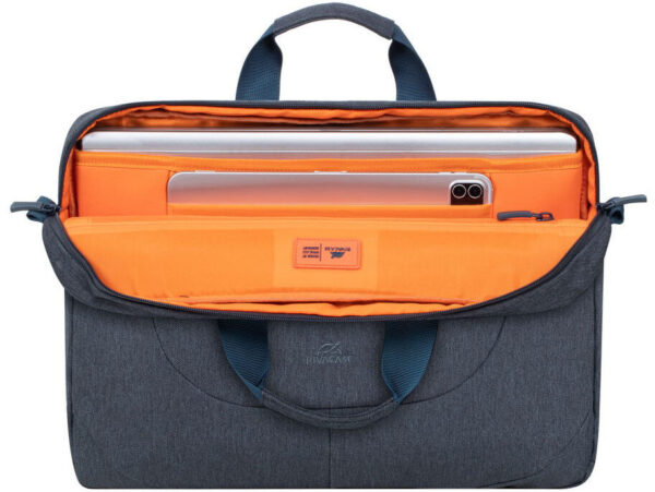 sacoche rivacase galapagos 7731 gris fonce pour ordinateurs portables 15 6 7731 dark grey 3