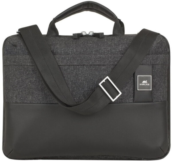 sacoche rivacase lantau 8823 black melange pour macbook pro et ultrabook 133 8823 black melange 8