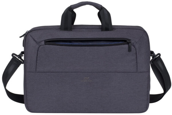 sacoche rivacase noire a bandouliere pour ordinateurs portables 156 7730 black 1