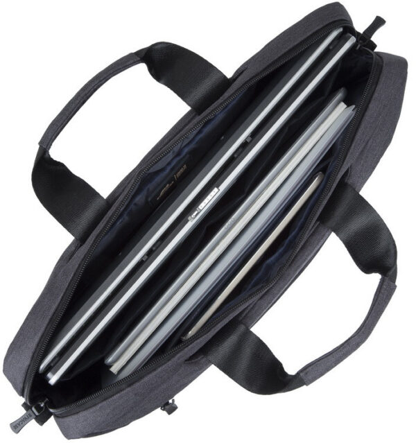 sacoche rivacase noire a bandouliere pour ordinateurs portables 156 7730 black 7