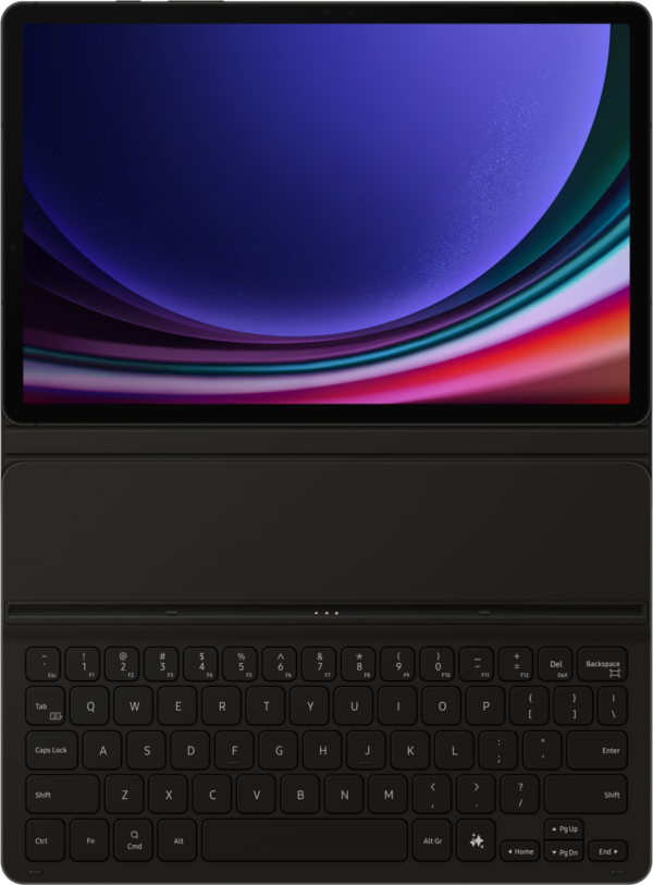 Samsung Clavier Book Cover pour Galaxy Tab S9 avec touche IA (EF-DX720BBFGBE) – Image 2