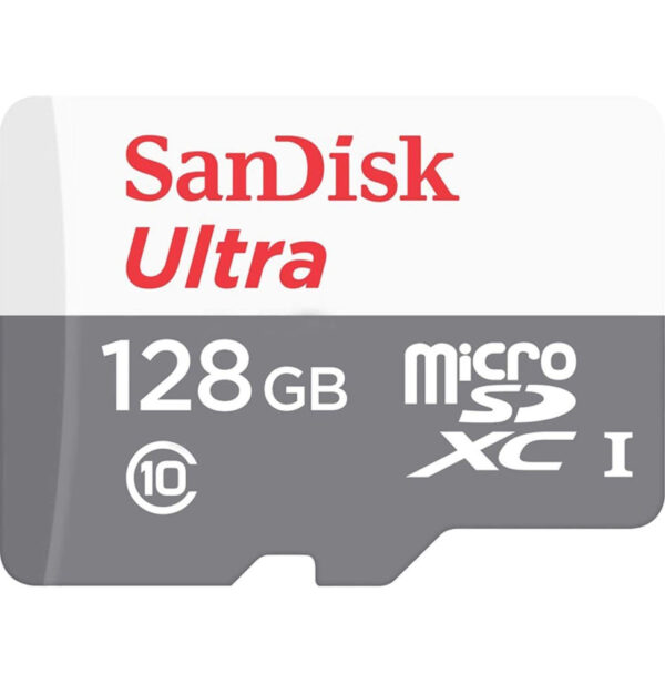 Prix SanDisk Ultra microSDXC 128GB 80MB/s Cl. 10 (SDSQUNS-128G-GN6MN) -  - 