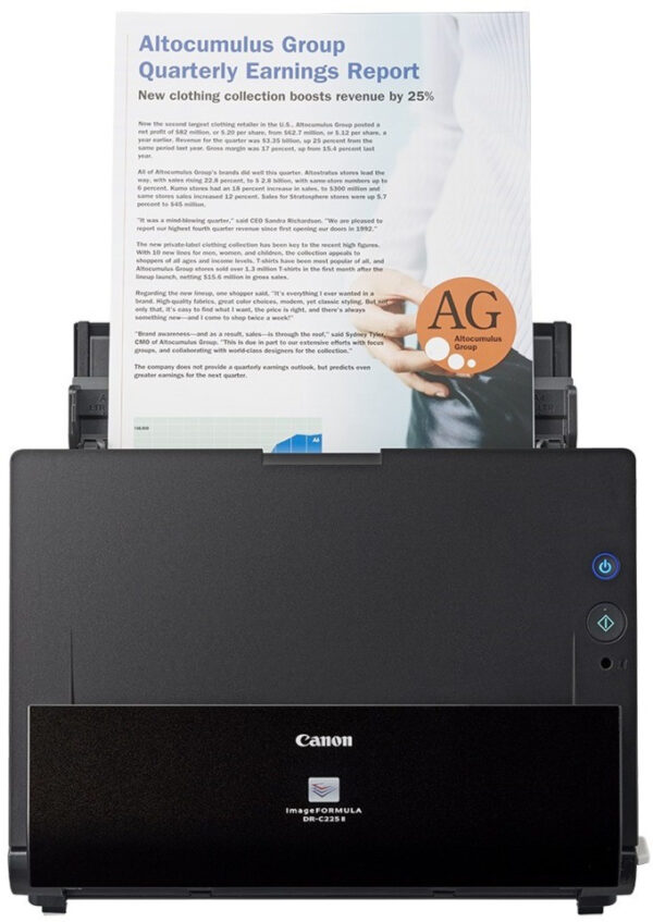 Prix Scanner Canon imageFORMULA DR-C225 II (3258C003) -  5184.00 – Image 2