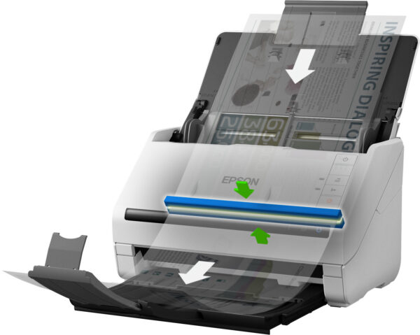Prix Scanner Epson WorkForce DS-530II (B11B261401BA) -  5660.00 -  5660.00 – Image 2