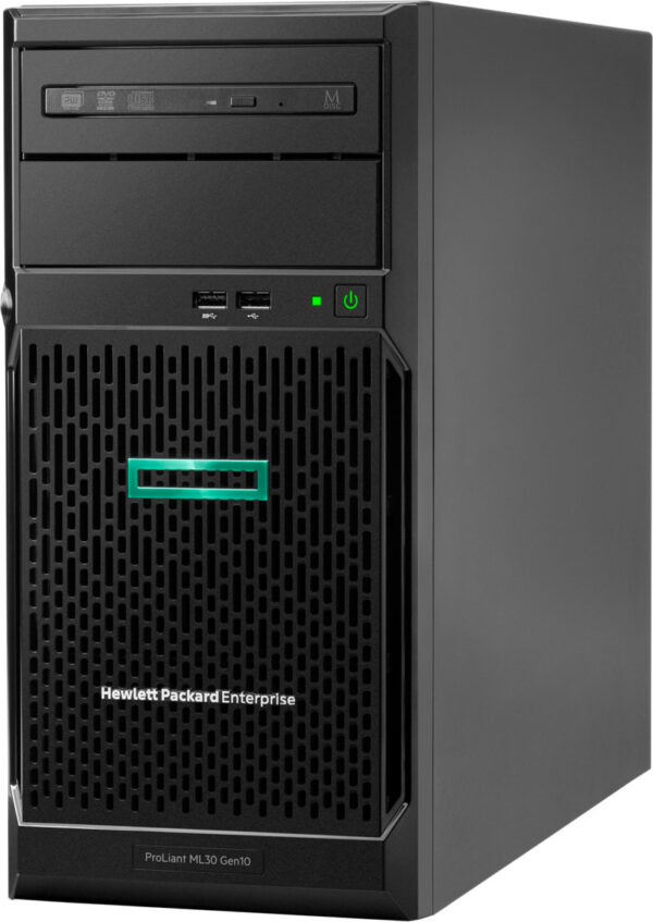 Prix Serveur HPE ProLiant ML30 Gen10 E-2224 mono-processeur 8 Go-U S100i 4 disques - Alimentation de 350 W -  -  – Image 2