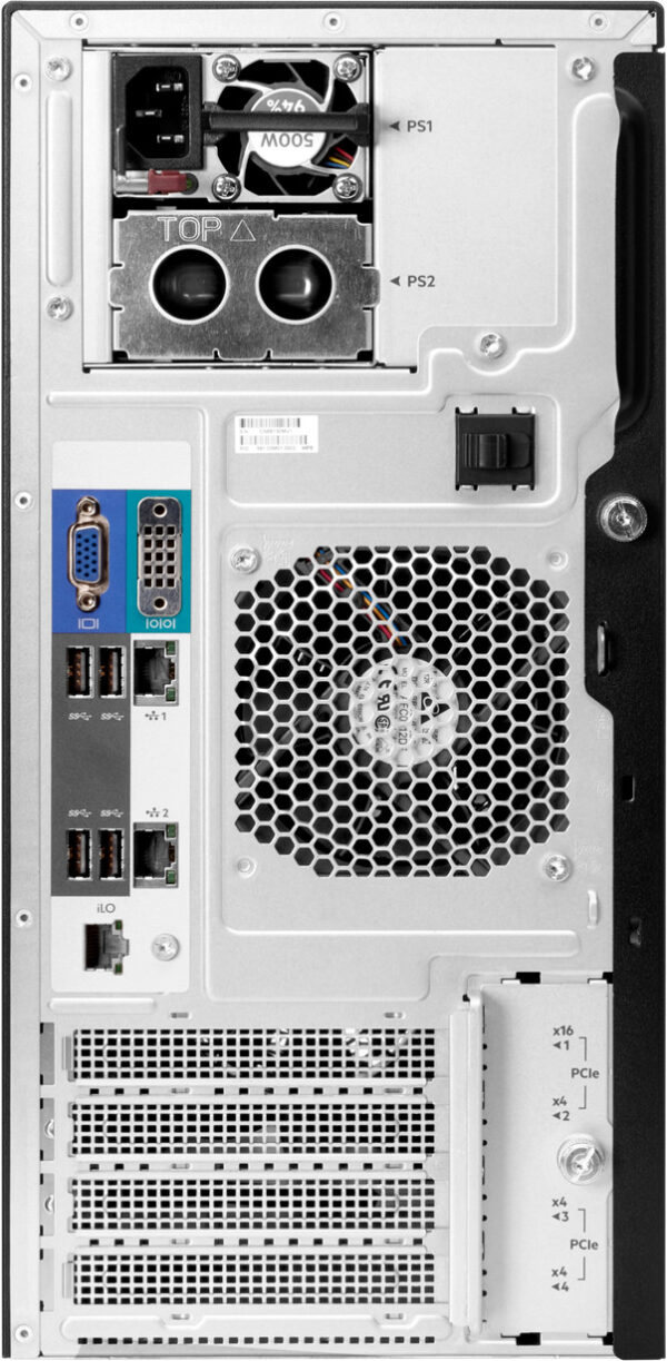 Prix Serveur HPE ProLiant ML30 Gen10 E-2224 mono-processeur 8 Go-U S100i 4 disques - Alimentation de 350 W -  -  – Image 4