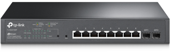 Prix  Switch Smart TP-Link TL-SG2210MP JetStream 10 ports Gigabit avec 8 ports PoE+ -  2028.00 -  2028.00