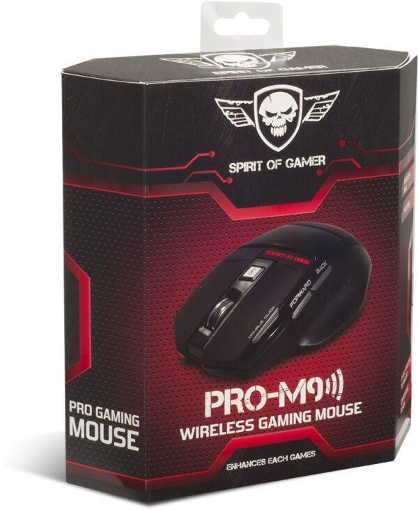 Prix Souris de jeu SpiritOfGamer Pro-M9 - 2000 DPI - Sans fil (S-G929RF) -  -  – Image 4