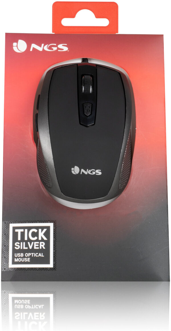 Prix Souris filaire NGS Tick Silver (TICKSILVER) -  44.00 -  44.00 – Image 5