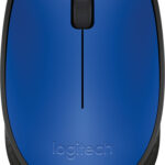 Souris sans fil Logitech M171 Bleu Noir (910-004640)