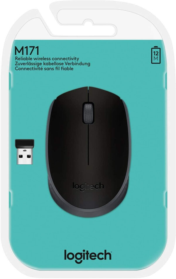 Souris sans fil Logitech M171 noire (910-004424) – Image 3