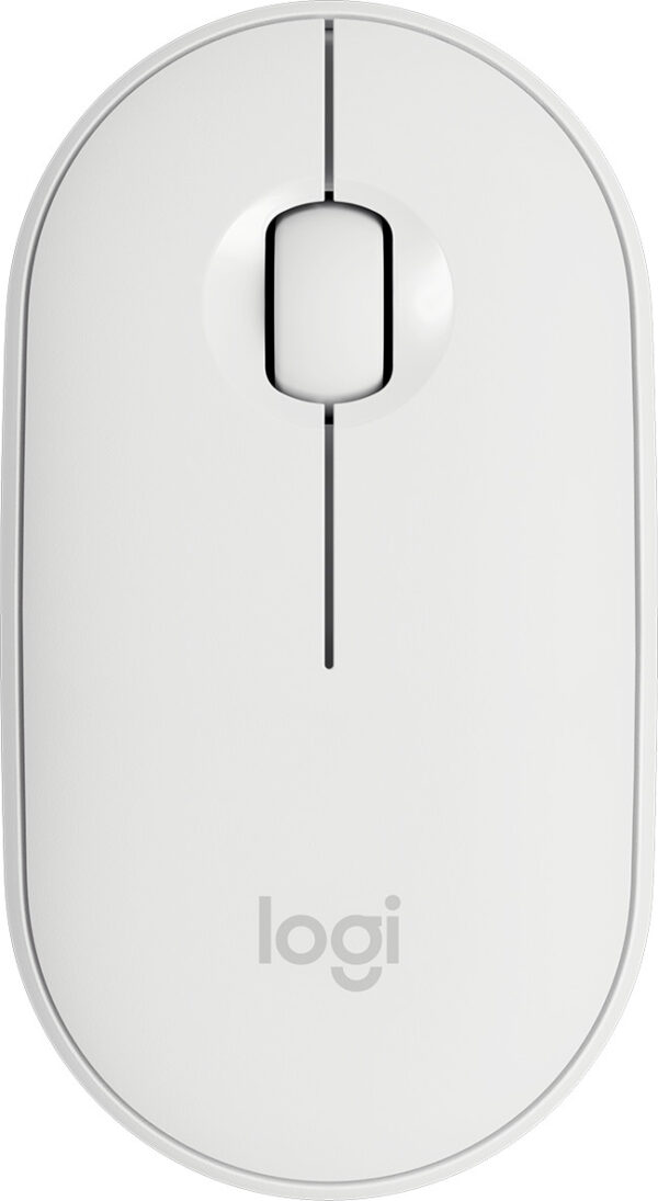 Prix Souris sans fil Bluetooth Logitech Pebble M350 Blanc cassé (910-005716) -  265.00 -  265.00
